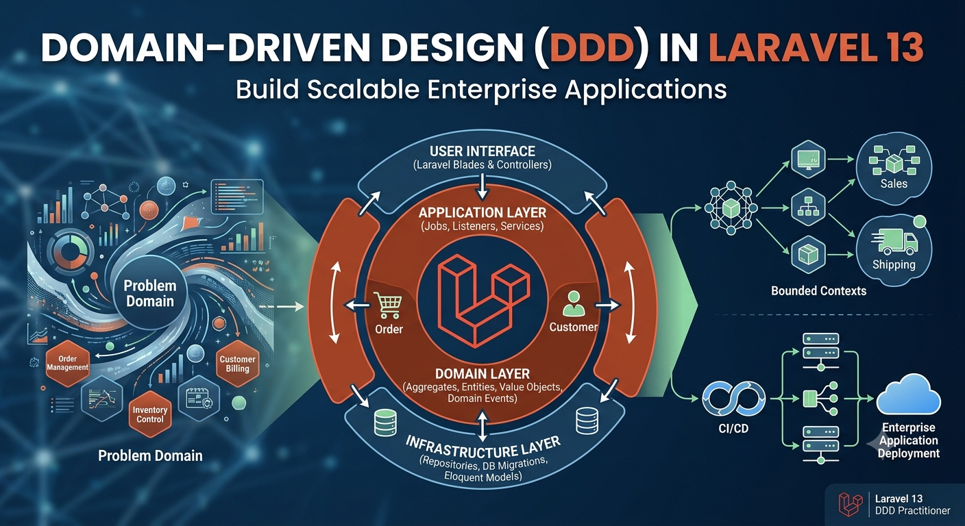 Domain-Driven Design (DDD) in Laravel 13: Build Scalable Enterprise Applications