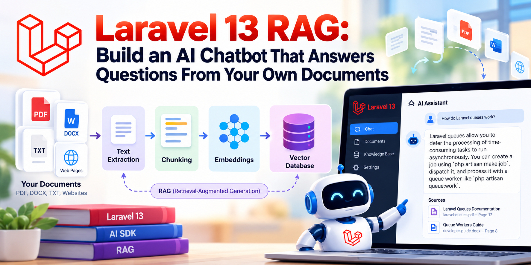 Laravel 13 RAG: Build an AI Chatbot That Answers Questions From Your Own Documents